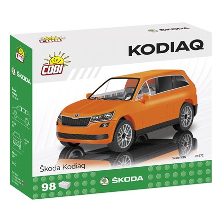 Stavebnice COBI 24572 Škoda Kodiaq oranžová