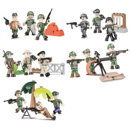 Kit COBI 2035 3 figures with accessories Warsaw Uprising, 26 b