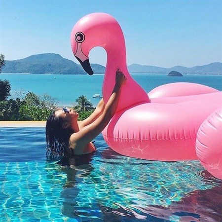 Inflatable seat 4L Flamingo 190 X 180 X 110 cm