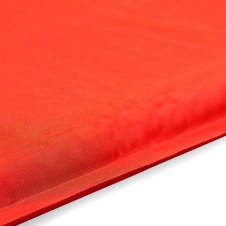 Self-inflating mat SPOKEY SAVORY PILLOW with pillow red
