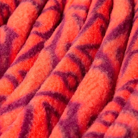 Blanket SPOKEY PICNIC MANDALA salmon