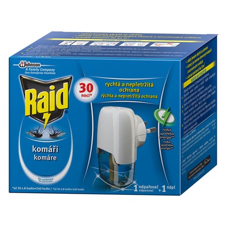 RAID electric vaporizer - with liquid charge for 30 nights 21ml