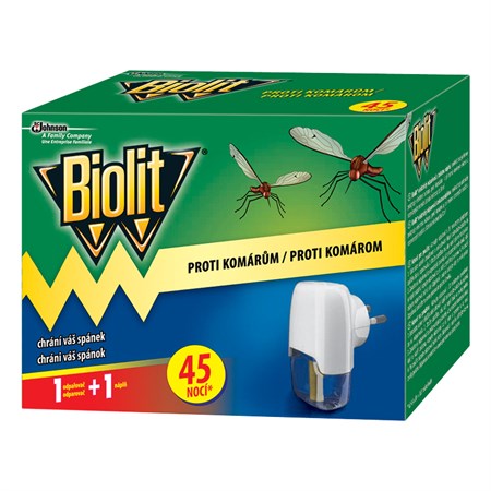 BIOLIT electric vaporizer - with liquid filling 45 nights 27ml