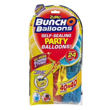 Party balóniky ZURU (červená,modrá,žltá)