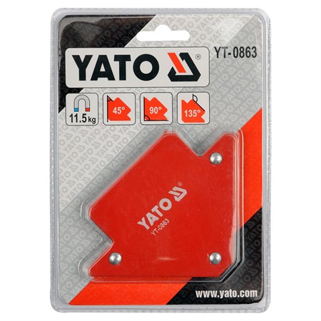 Magnetický uholník na zváranie YATO YT-0863 11,5kg