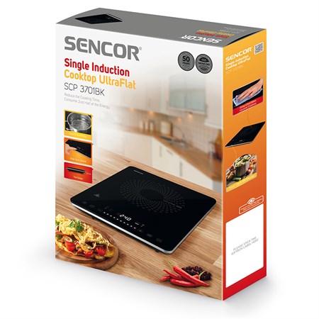 Induction cooker SENCOR SCP 3701BK