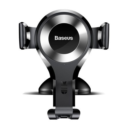 Car holder BASEUS GRAVITY with suction cup black/silver