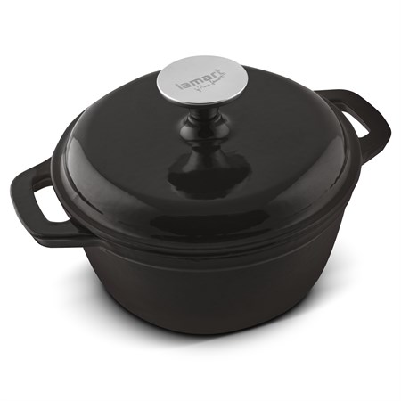 Pot LAMART LT1207 Iron 1,5l with lid