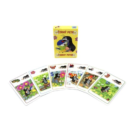 Card game TEDDIES Black Peter Mole and tit