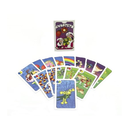 Card game BONAPARTE Quartet Come with us to a fairy tale