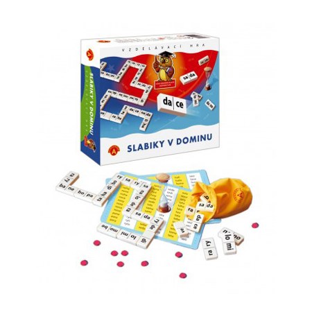 Educational game PEXI Syllables in Domino
