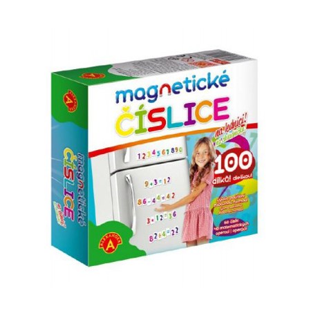 Children's magnetic digits on the refrigerator PEXI 100pcs