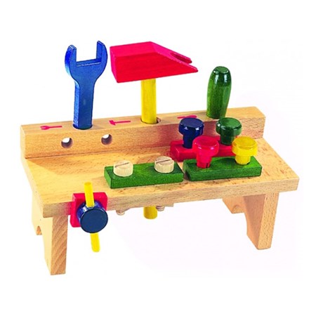 Children's table with tools DETOA 8pcs