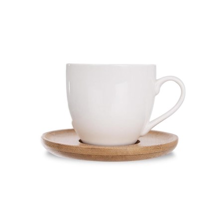 Set of mugs and saucers ORION Whiteline 0,14l