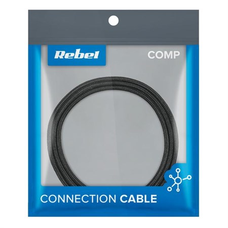 Kábel REBEL RB-6000-050-B USB/Micro USB 0,5m Black