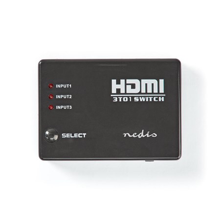 Převodník HDMI/3x HDMI NEDIS VSWI3453BK