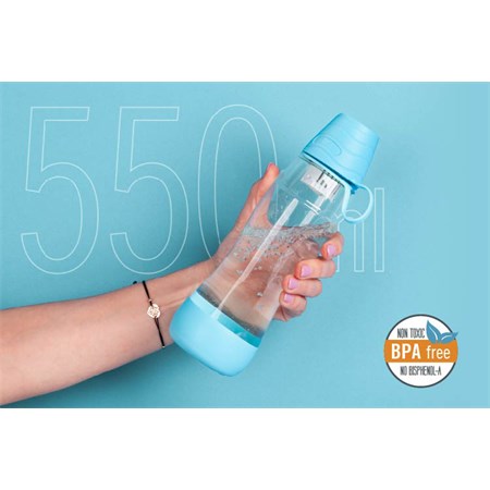 Water bottle TEESA Pure Water Orange TSA0120-O