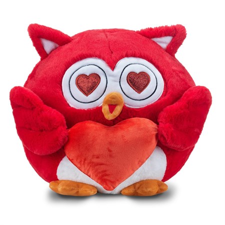 Sovička DORMEO EMOTION OWL LOVE červená 3v1