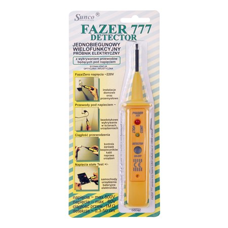 Tester Fazer 777 detector