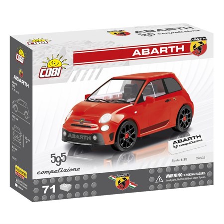 Kit COBI 24502 Fiat Abarth 595, 1:35, 71 k