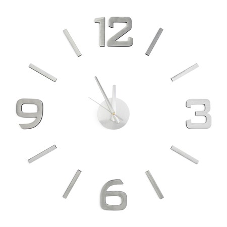 Clock G21 Classic Style Silver