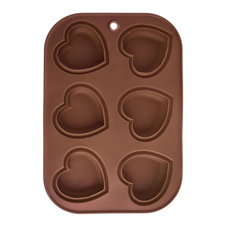 Mold for baking muffins ORION 30x20,5x2,5cm Brown