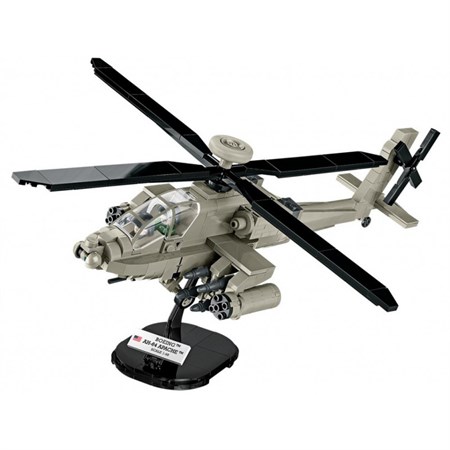 Stavebnice COBI 5808 Armed Forces AH-64 Apache, 1:48, 510 k