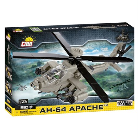 Kit COBI 5808 Armed Forces AH-64 Apache, 1:48, 510 k
