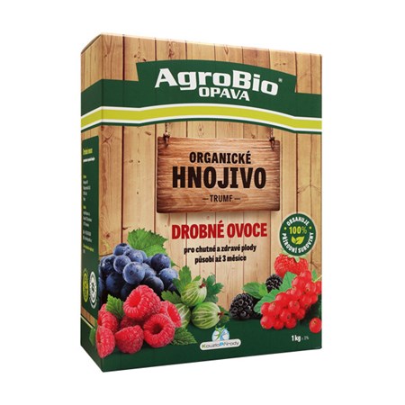 Hnojivo organické AgroBio Tromf Drobné ovocie 1kg