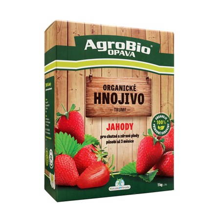 Hnojivo organické AgroBio Tromf Jahody 1kg