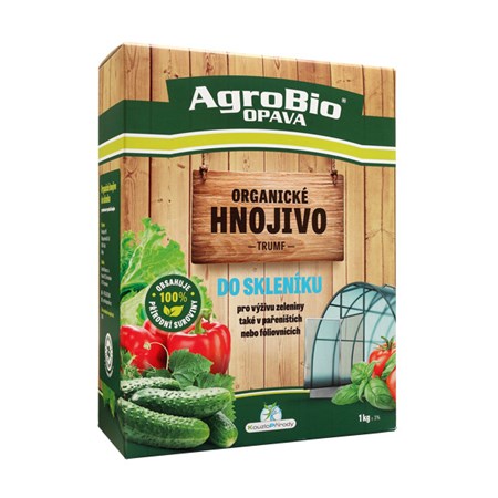 Hnojivo organické AgroBio Trumf Do skleníka 1kg