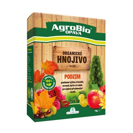 Hnojivo organické AgroBio Tromf Jeseň 1kg
