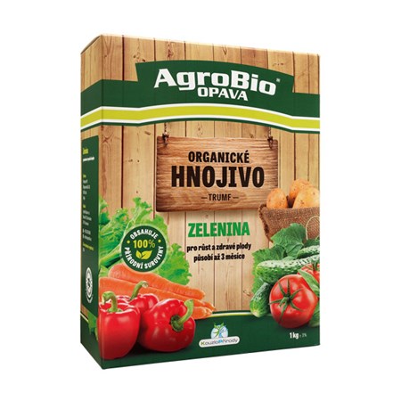 Hnojivo organické AgroBio Tromf Zelenina 1kg