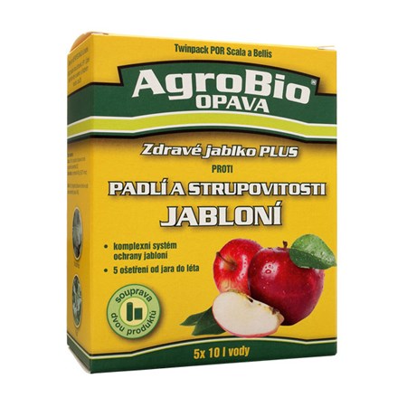 Prípravok proti chrastavitosti a múčnatke AgroBio Zdravé jablko Plus
