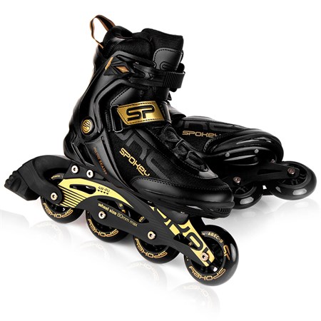 Roller skates SPOKEY PRIME PRO black-gold size 40