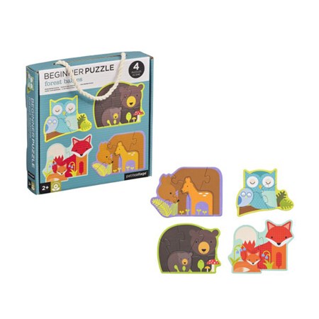 Dětské puzzle PETITCOLLAGE Lesní zvířátka