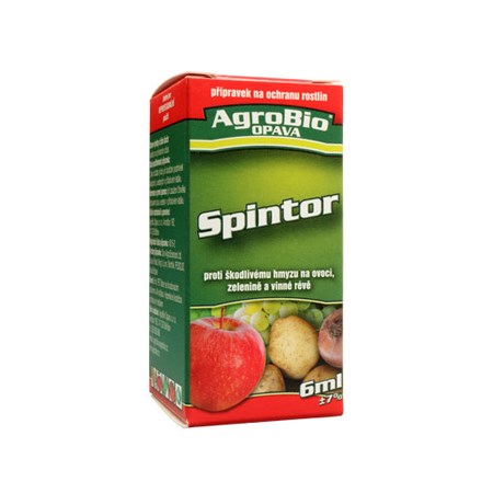 Prípravok proti škodcom na ovocí, zelenine a viniči AgroBio SpinTor 6 ml