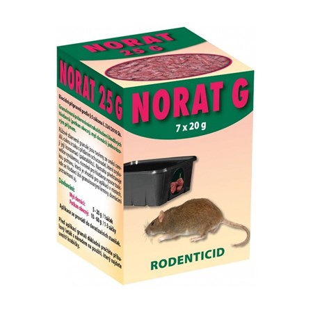 Granules against mice, rats and rats AgroBio Norat G 140g