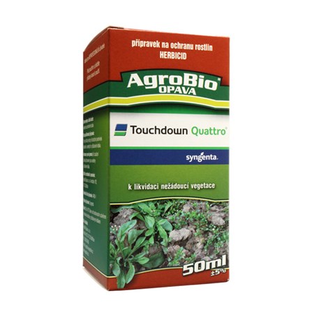 Preparation against annual and perennial weeds AgroBio Touchdown Quattro 50 ml