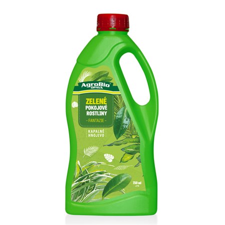 Liquid fertilizer AgroBio Fantasy Green houseplants 750 ml