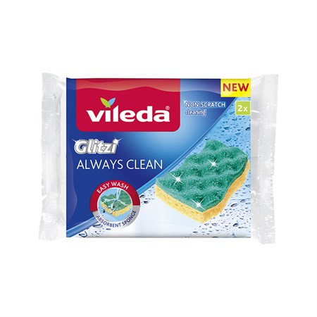 Houbička VILEDA Glitzi Always Clean 168527 2ks