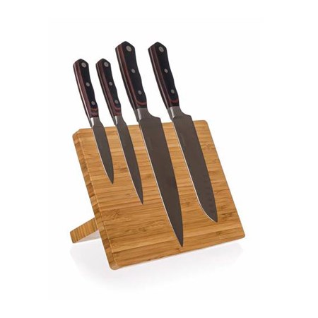 Magnetic plate for knives BANQUET Bamboo 25.5x21cm