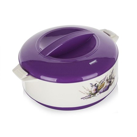 Thermo bowl BANQUET Lavender 2,5l with lid