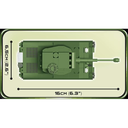 Kit COBI 2705 II WW Sherman M4A3E8 Easy Eight, 1:48, 315 k