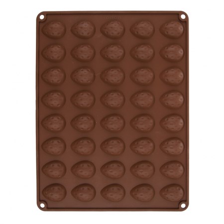 Mold for baking nuts ORION 33,5x26x1,2cm Brown