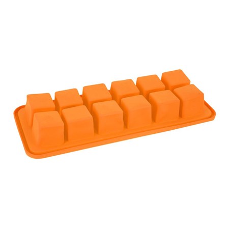 Ice mold ORION 26x11x3,5cm Orange