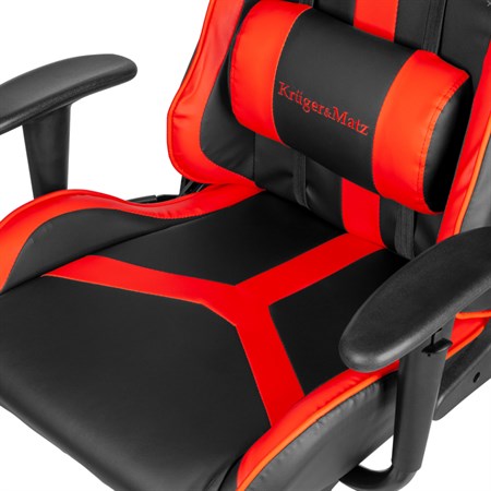 Gaming chair KRUGER & MATZ GX-100 Warrior black-red