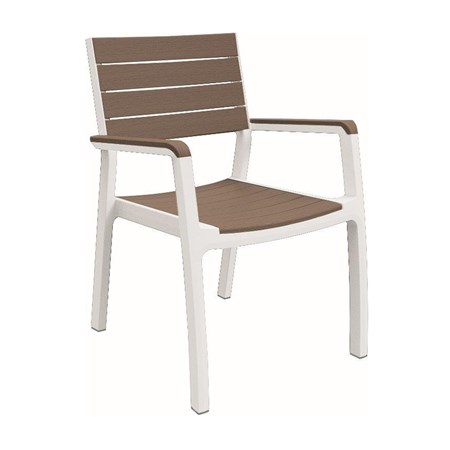 Garden chair KETER Harmony White/Cappuccino