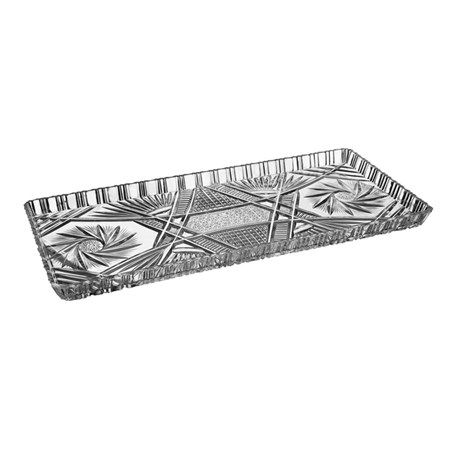 Serving tray ORION Krystal 34,5x16x1,7cm