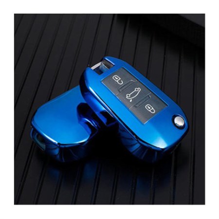 Key case Peugeot 208/307/308 Blue